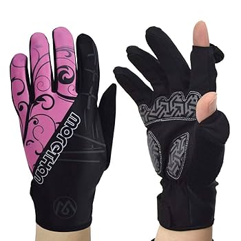 Amazon.co.jp: Morethan サイクリンググローブ 冬用 裏起毛